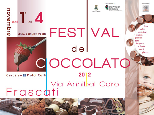 Il Festival del Cioccolato a Frascati dal 01 al 04 Novembre 2012