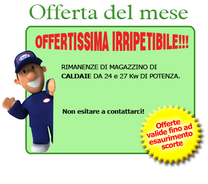 Offerta caldaie Castelli Romani