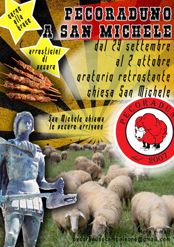 Pecoraduno ad Aprilia - Settembre Ottobre 2011