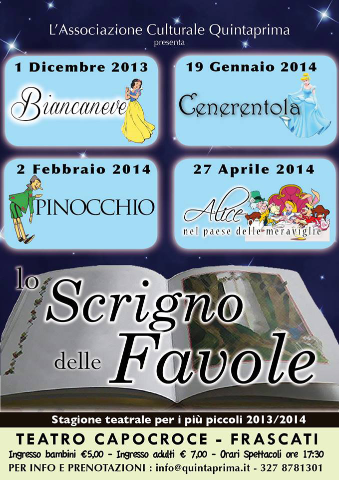 Teatro per Bambini - Lo Scrigno delle Favole a Frascati