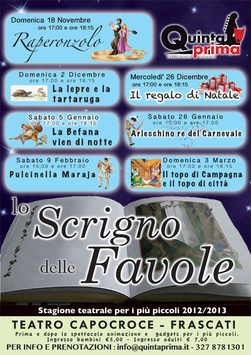 Lo Scrigno delle Favole - Teatro per bambini
