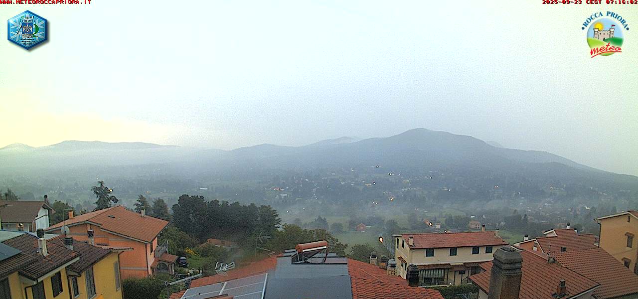 immagine della webcam nei dintorni di Pomezia: webcam Rocca Priora