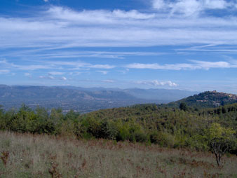 Monte Salomone vista verso i prenestini ed Abruzzo