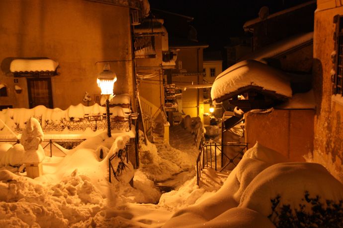 Rassegna Fotografica – La neve di Notte 3
