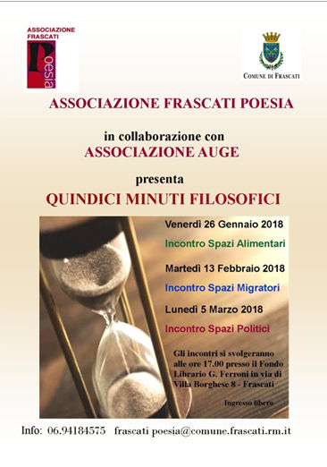 Quindici Minuti Filosofici – Frascati