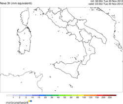 Precipitazioni Nevose Castelli Romani