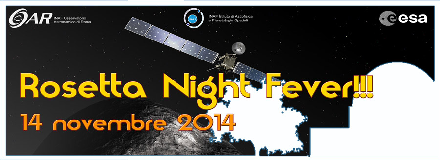 Osservatorio Astronomico di Roma - Rosetta night fever