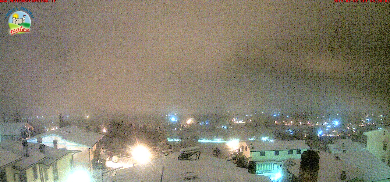 Lunedì 02 Febbraio 2015 la prima neve dopo 24 mesi di assenza